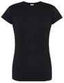 Goedkope Dames T-shirt JHK Regular Comfort Zwart